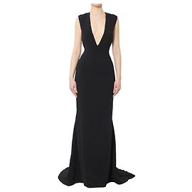Vestido maxi Althea Solace London negro