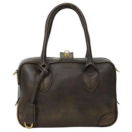 Bolso Vita Bag Golden Goose de cuero marrón