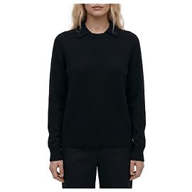 Camisola Khaite Jackson preta de cashmere e lã