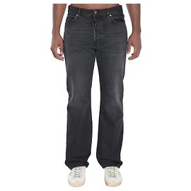 Calças de denim Blake pretas Haikure