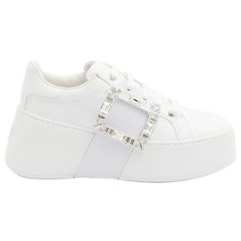 Roger Vivier Viv' Skate Sneaker aus Leder