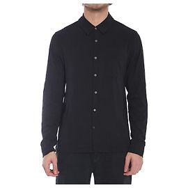 Camisa James Perse de algodón negra