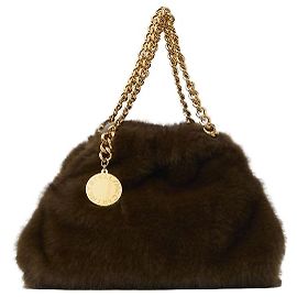Stella Mc Cartney Mini mala de cordão Falabella em pele sintética