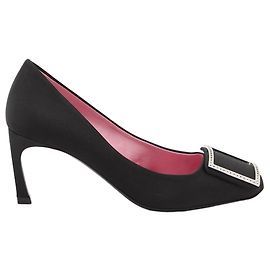 Roger Vivier Trompette satin pumps