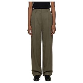 Sutton New York Pantaloni in tela leggermente elasticizzati in verde militare