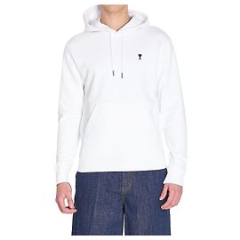 Ami Paris Ami de Coeur Hoodie Weiß