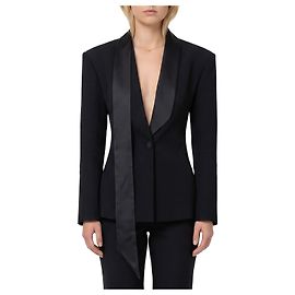 Attico Single-breasted tuxedo jacket