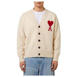 Ami Paris Ami de Coeur Cardigan