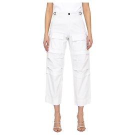 Pantalones cargo Julia Darkpark blancos de algodón