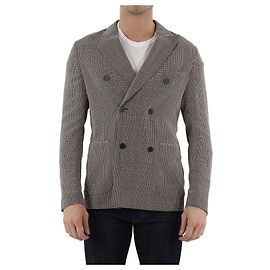 Tonello Chaqueta cruzada de cuadros Glen