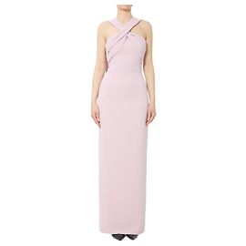 Abito maxi Rona Solace London rosa
