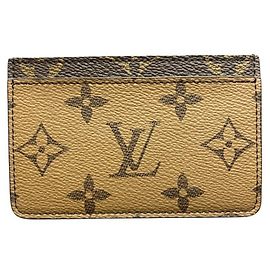 Louis Vuitton Monogram Reverse Card Case