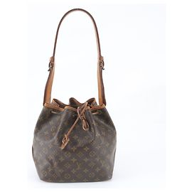 Louis Vuitton Monogram Petit Noé Leather Shoulder Bag