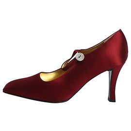 Dior Sapatos Mary-Jane em cetim cor vinho - size EU 38.5