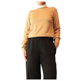 Céline Brown high-neck top - size L
