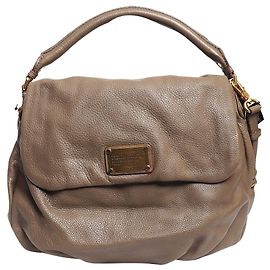 Marc by Marc Jacobs Brown leather large cross-body bag