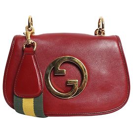 Gucci Blondie Mini-Schultertasche rot