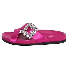 Manolo Blahnik Sandali bassi Pink Chilanghi - size EU 38