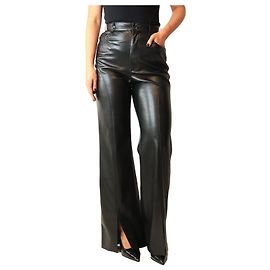 Nanushka Alternative-Lederhose in Schwarz - size M