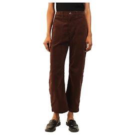 Autre Marque Hazal Cord Jeans in Chocolate - size UK 6