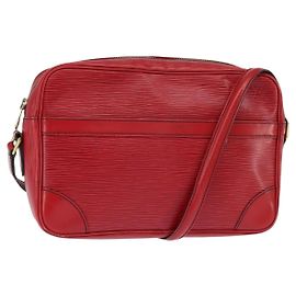 LOUIS VUITTON Epi Trocadero 27 Shoulder Bag Red M52317 LV