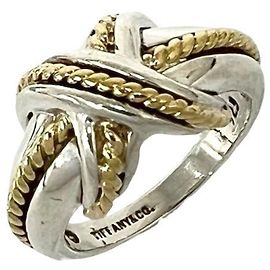 Autre Marque Anello Tiffany Vintage Signature Band Ring