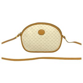GUCCI Vintage Micro GG Logo Mini Schultertasche/Beuteltasche aus Leder