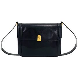 Yves Saint Laurent Vintage Leder Semi-Schultertasche