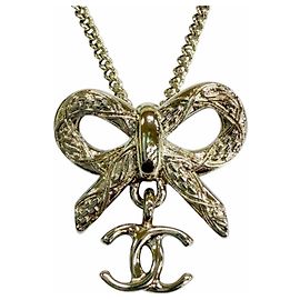 Collar accesorio 2-Way Chanel B25K Coco Mark Ribbon
