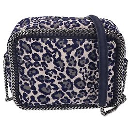 Stella Mc Cartney Bolsa de Ombro com Corrente Stella McCartney Estampa de Leopardo