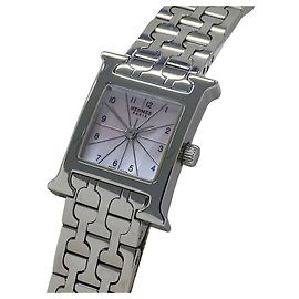 Reloj de pulsera Hermès H-Watch Mini Pink Shell Quartz