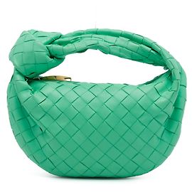 Bottega Veneta Mini Jodie in Nappa Intrecciato Verde