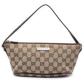 Gucci Beige GG Canvas Boat
