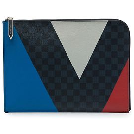 Louis Vuitton Blue Damier Cobalt Americas Cup Pochette Jour GM