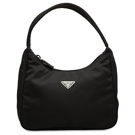 Prada Black Mini Tessuto Sport Shoulder Bag