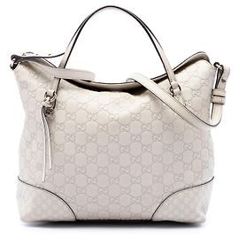 Bolso Tote Gucci Brown Medium Guccissima Bree Fold Over
