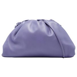 Bottega Veneta The Mini Pouch Crossbody in nappa viola