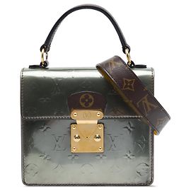 Louis Vuitton Brown Monogram Vernis Spring Street