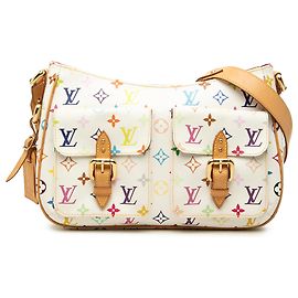 Louis Vuitton White Monogram Multicolore Lodge GM