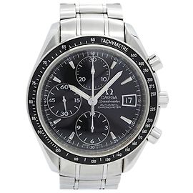 Omega Speedmaster Date 3210.50 Quadrante Nero Orologio Uomo