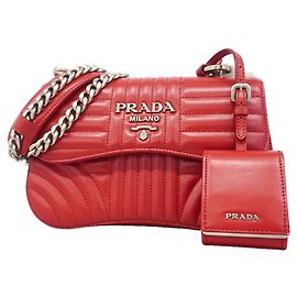 Borsa a tracolla Prada Time Lag in pelle
