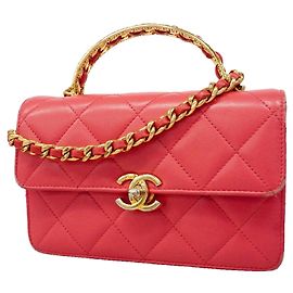 Bolso de hombro con cadena Chanel Matelassé