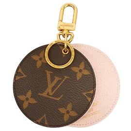 Louis Vuitton Keychain Charm Monogram LV Mirror Compact