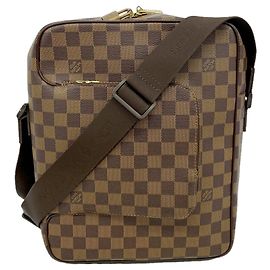 Sac à épaule Louis Vuitton Damier Olaf MM