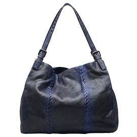 Bottega Veneta Intrecciato Watersnake Alpaka Tote Bag