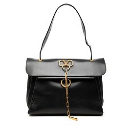Valentino Garavani Bolso de hombro de piel Valentino Vring
