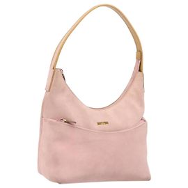 Borsa a tracolla GUCCI Suede Pink Gold 001 3386 1705 Auth 206783A