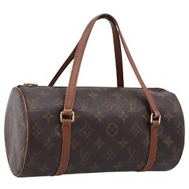 LOUIS VUITTON Monogram Papillon 26 Hand Bag Vintage M51366 LV Auth ka6495