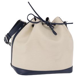 LOUIS VUITTON Sac à épaule Epi Petit Noe Yvoire Navy M40881 LV Auth 207540V