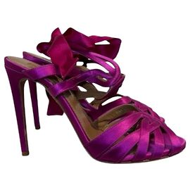 Sandali Aquazzura rosa T.38